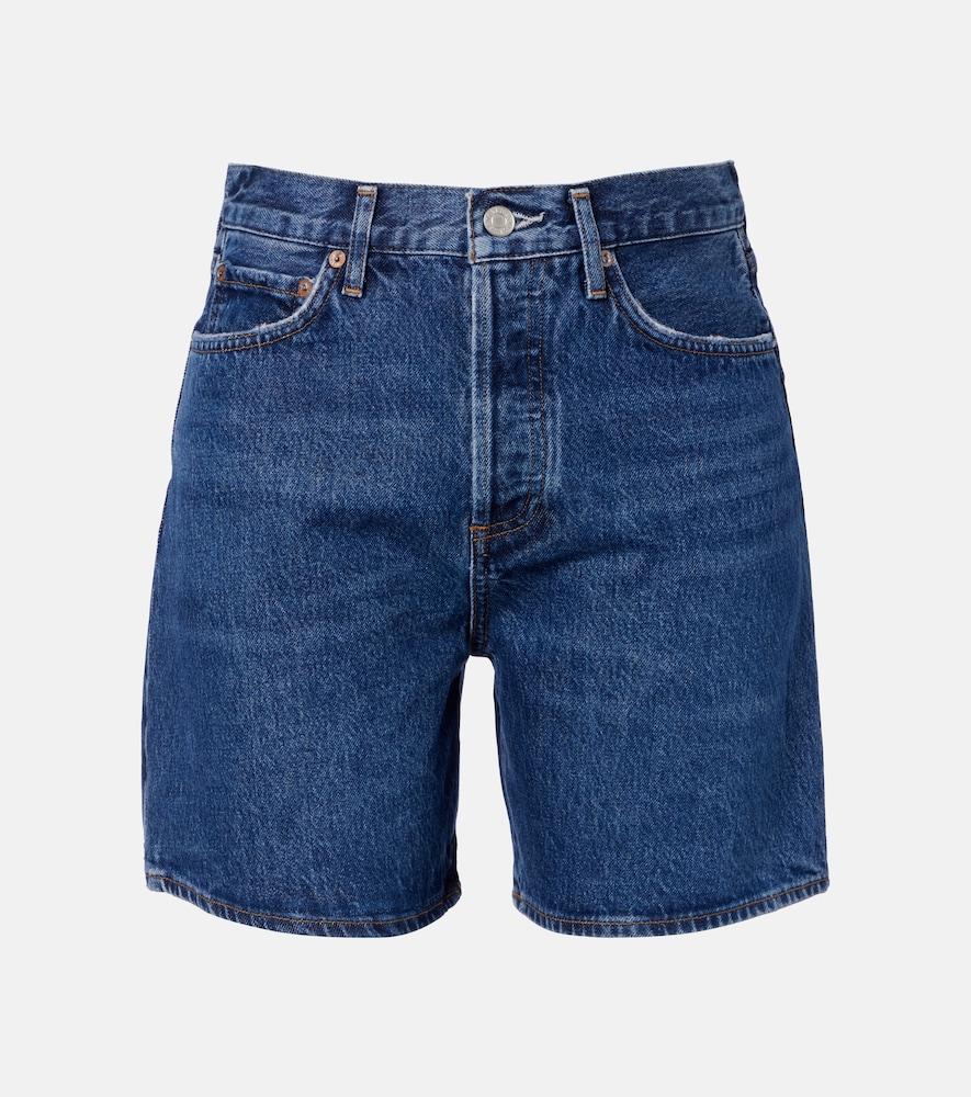 agolde dame denim shorts