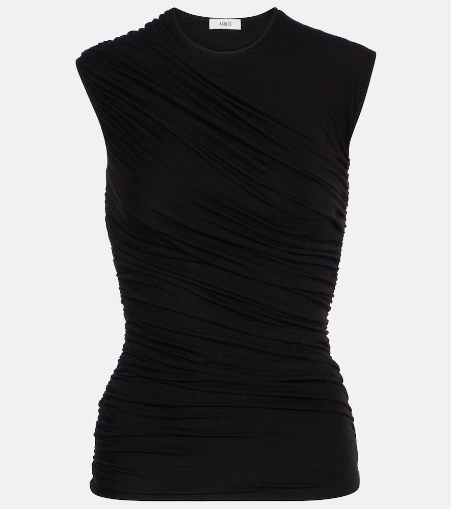 agolde ester ruched top