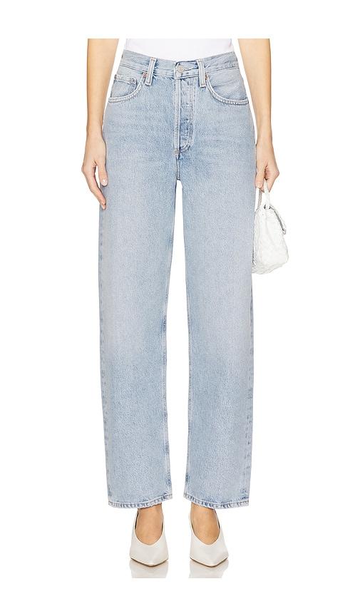 agolde henson jeans in blue. - size 29 (also in 30, 31)