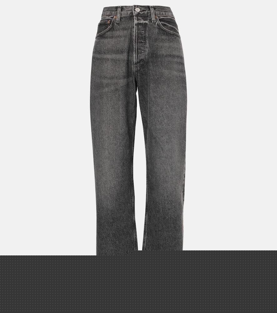 agolde kelly high-rise straight jeans