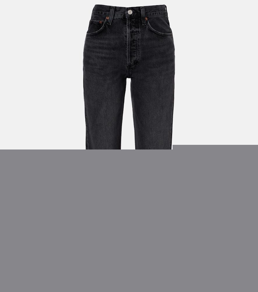 agolde kelly high-rise straight jeans