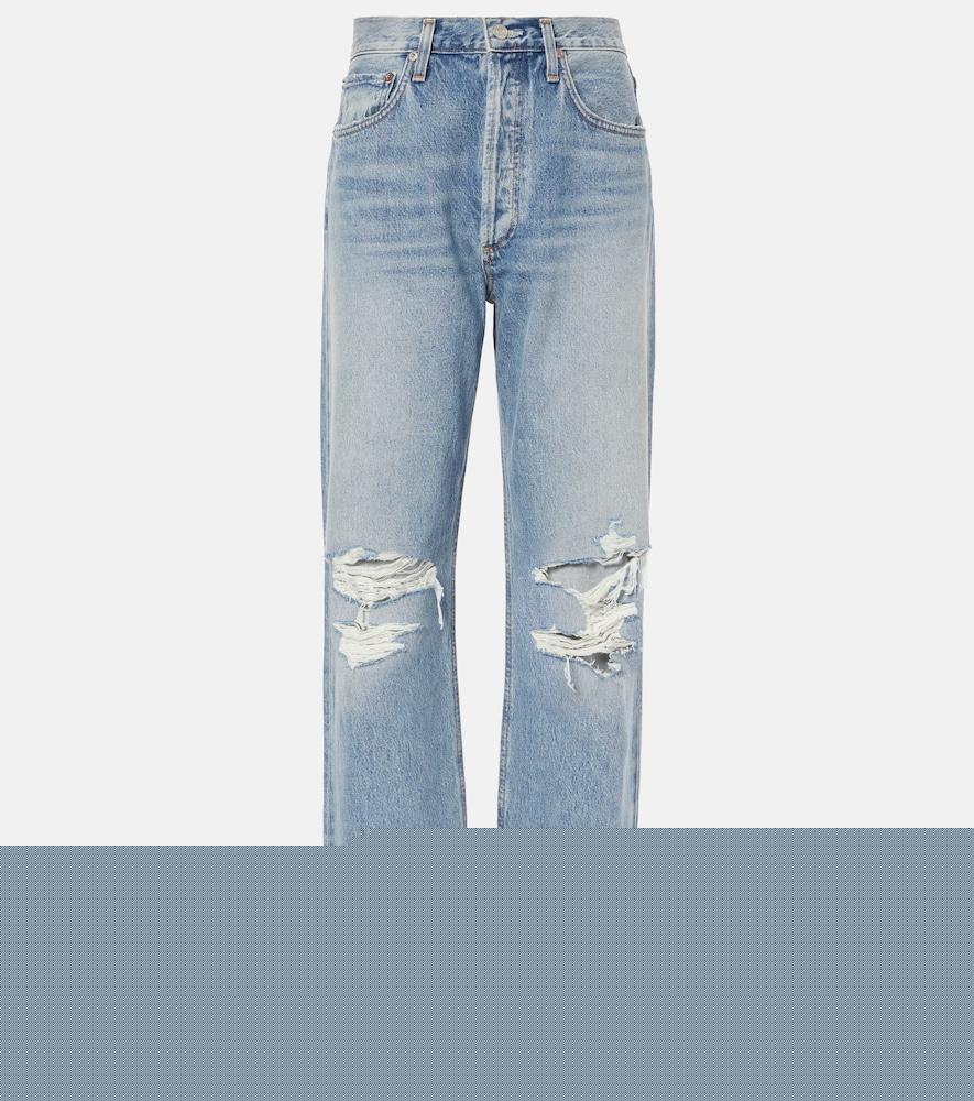 agolde kelly high-rise straight jeans