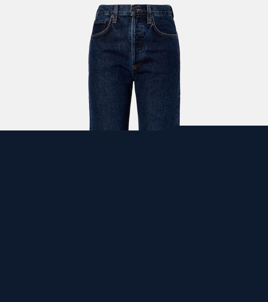 agolde kelly high-rise straight jeans