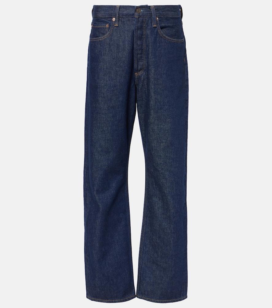 agolde kelly high-rise straight jeans