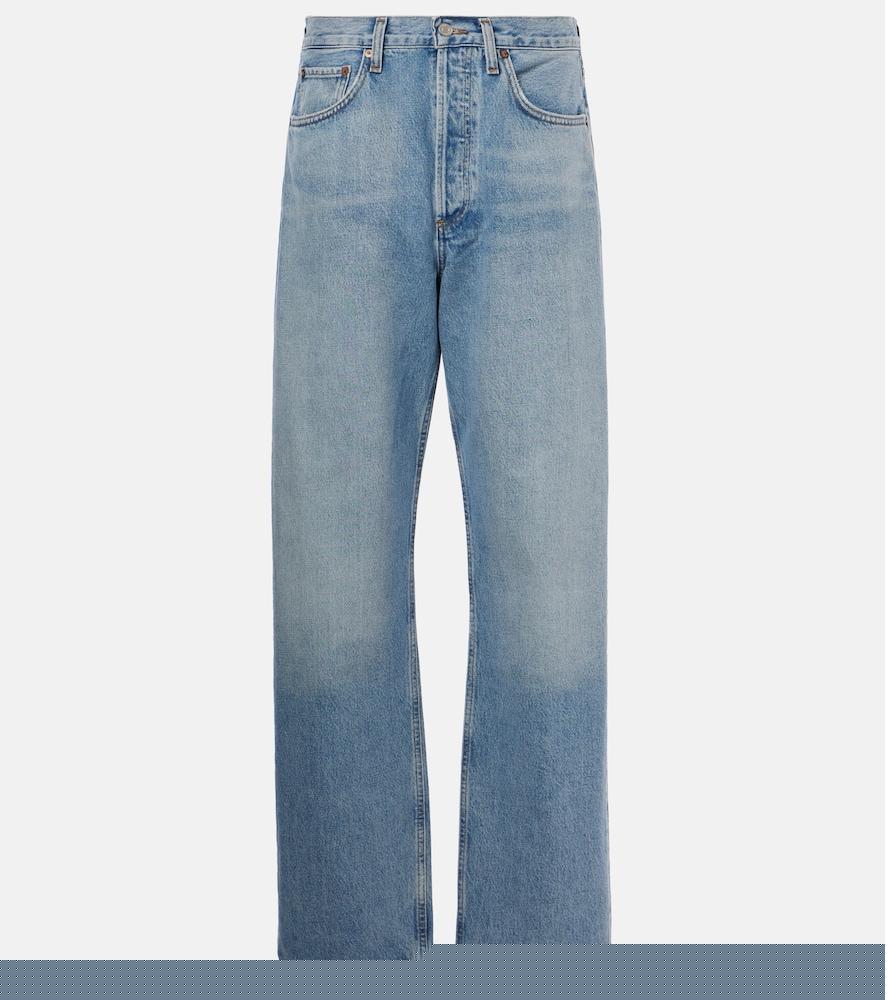 agolde kelly jean high-rise straight jeans