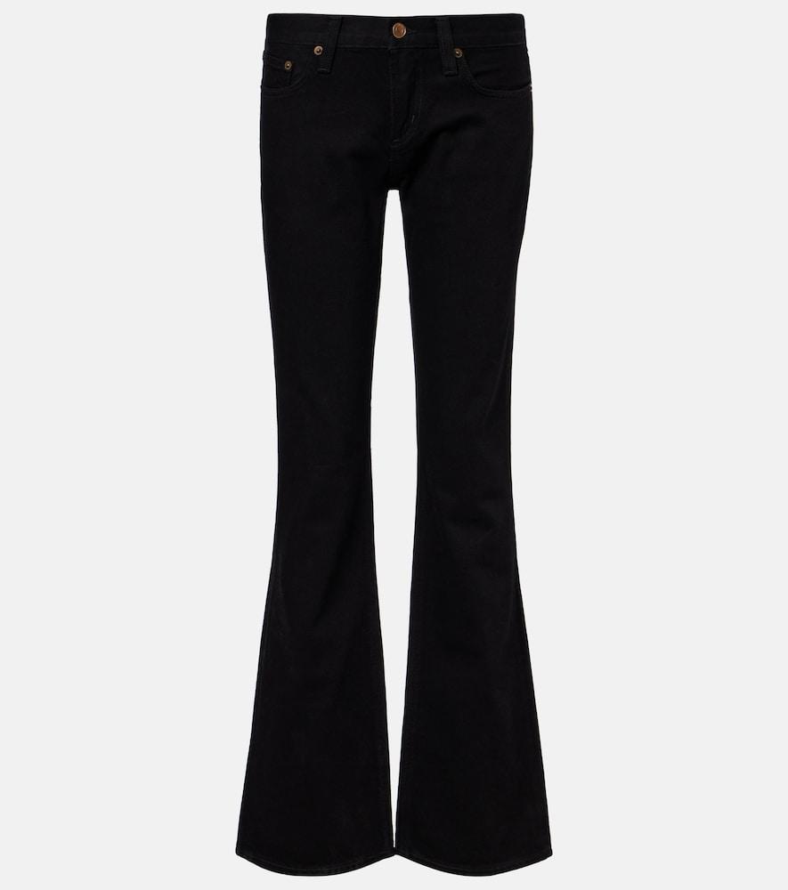 agolde low-rise bootcut jeans