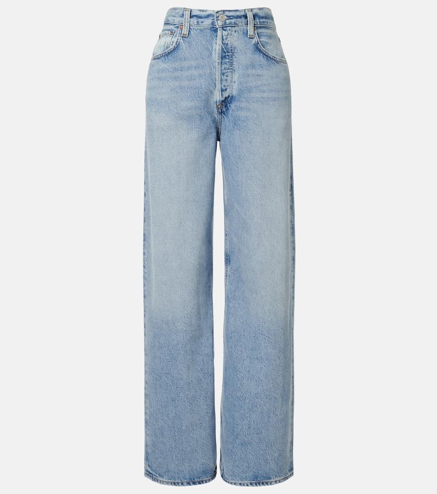 agolde low slung baggy wide-leg jeans