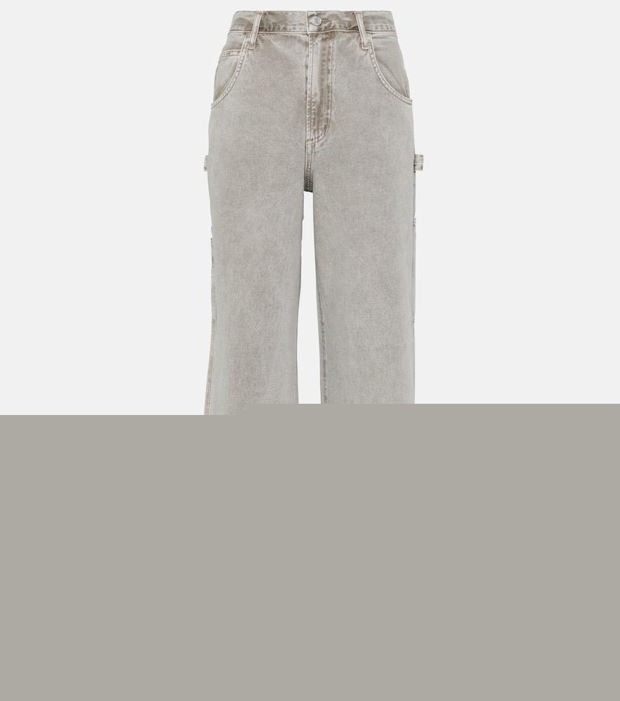 agolde magda carpenter wide-leg jeans