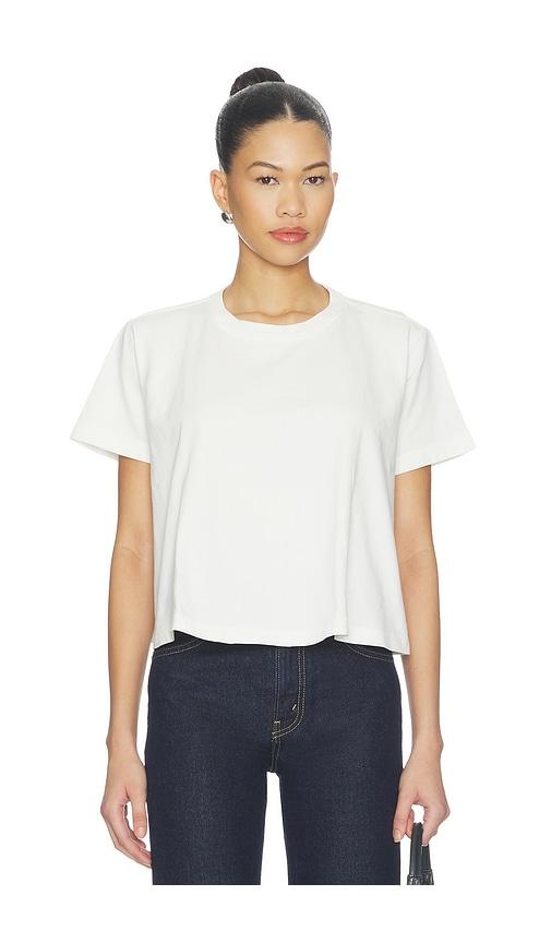 agolde marina t-shirt in white. - size l (also in m, s, xs)
