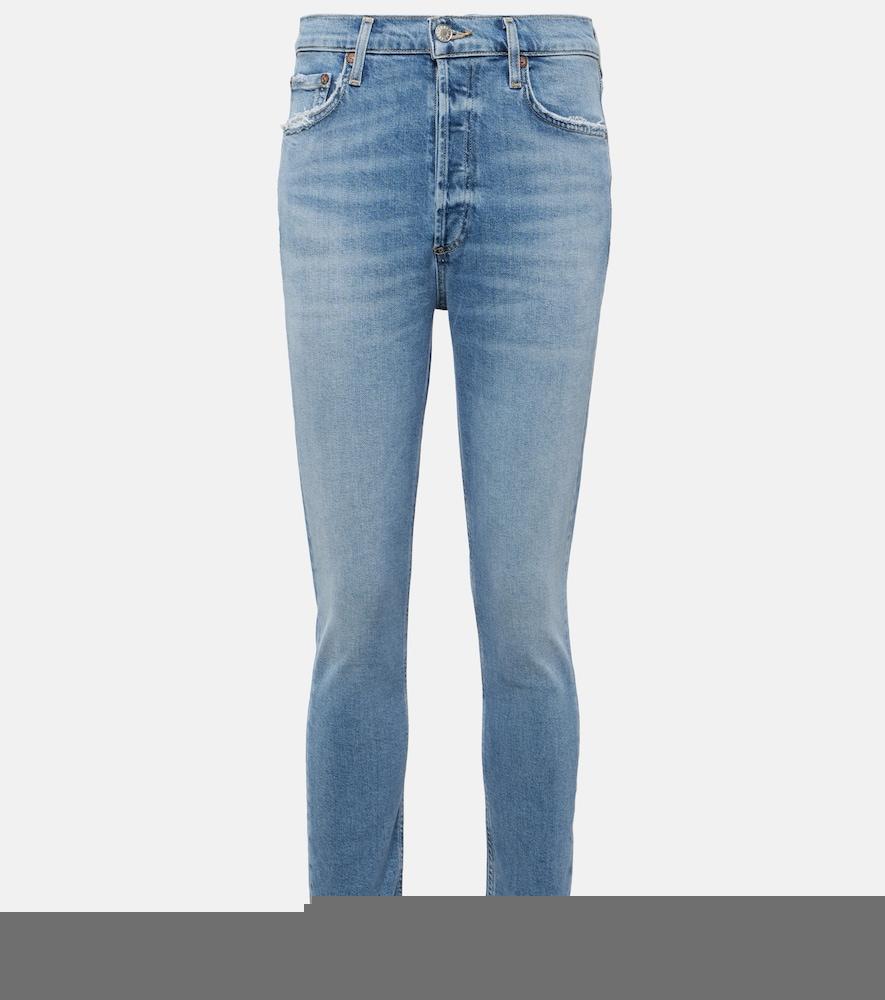 agolde nico high-rise skinny jeans