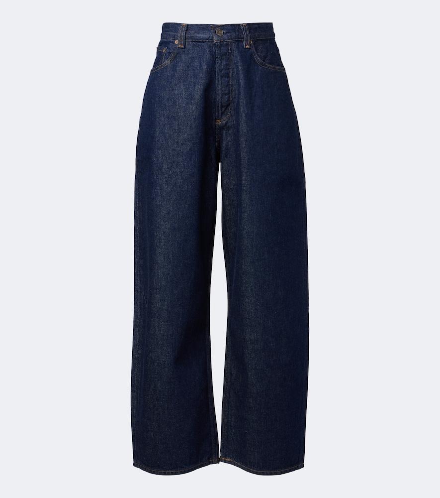 agolde rounded baggy wide-leg jeans