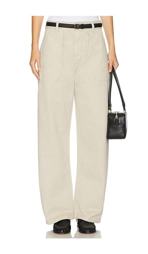 agolde sefton pant in taupe. - size 27 (also in 29, 34)