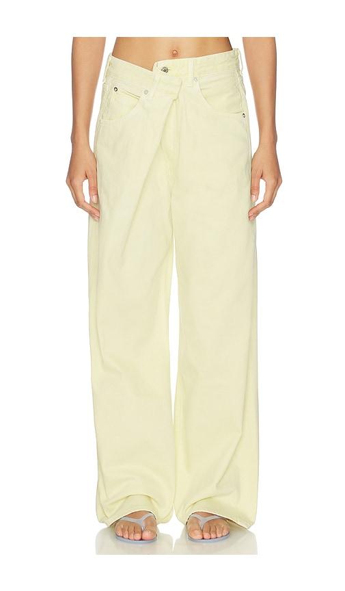 agolde vana jeans in yellow. - size 23 (also in 24, 25, 26, 27, 28, 29, 30, 31, 32, 33, 34)