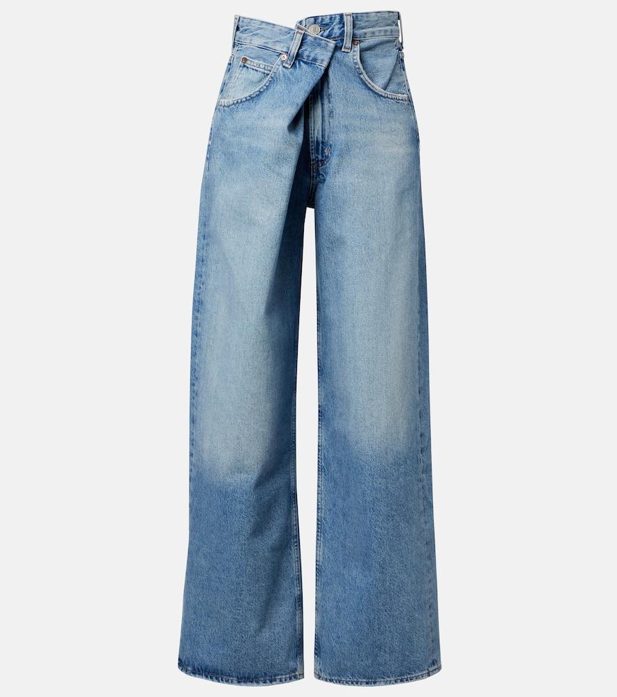 agolde vana wide-leg jeans