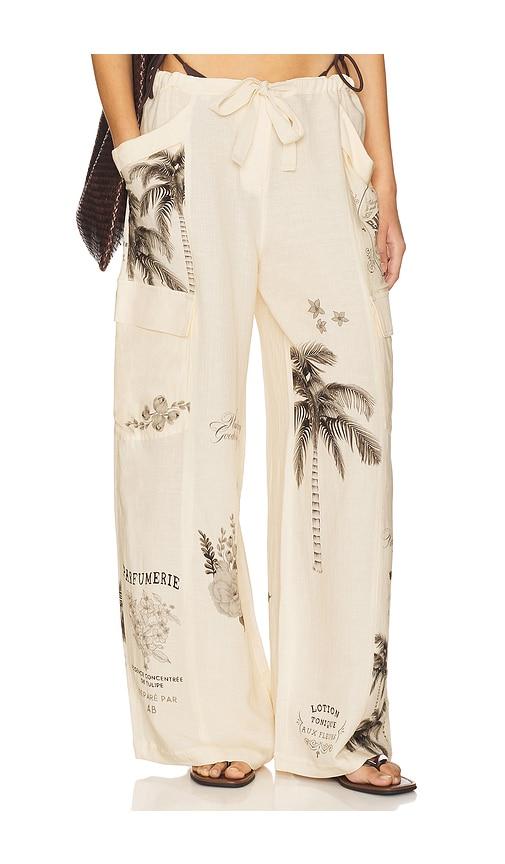 agua bendita alice ete pant in neutral. - size l (also in m)