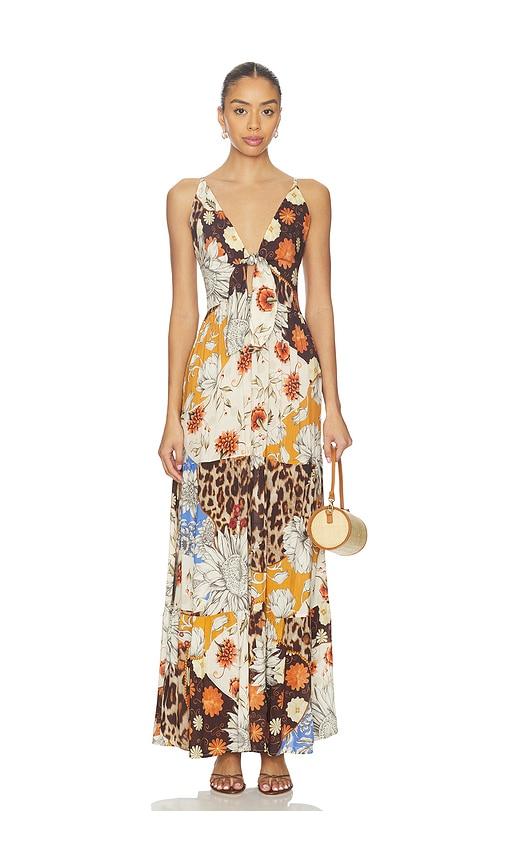 agua bendita gabriella dress in cream. - size m (also in s)