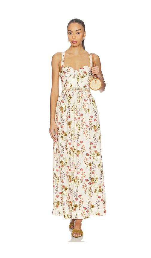 agua bendita marcia dress in neutral. - size l (also in m)