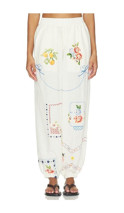 agua bendita toscana basket pant in multi. - size s (also in )