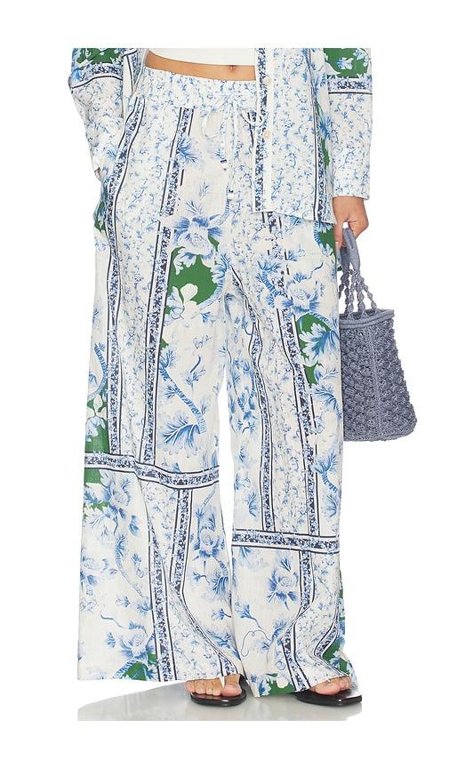 agua bendita winter ivy pant in multi. - size l (also in s, m)