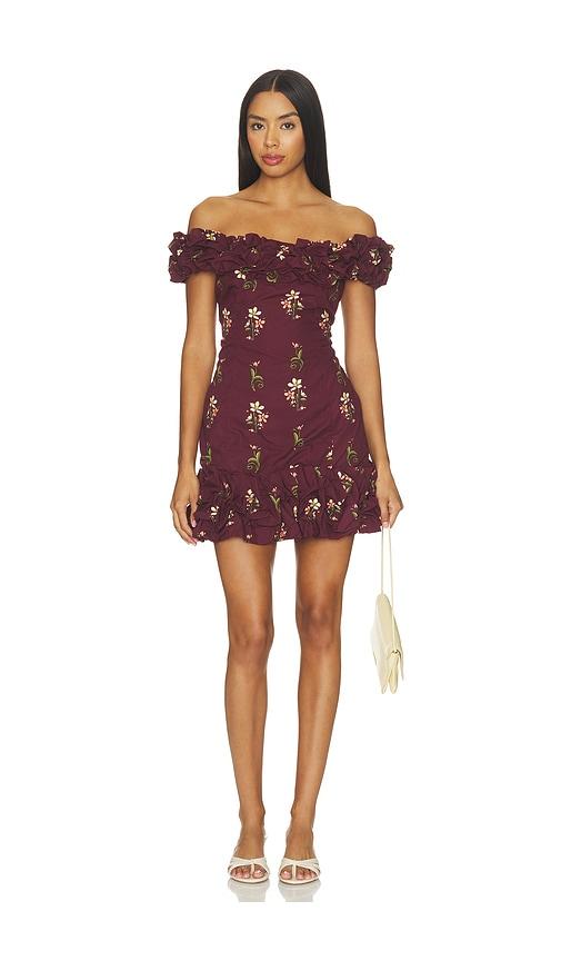 agua by agua bendita jardin noche dress in multi. - size m (also in xs, s, xl)