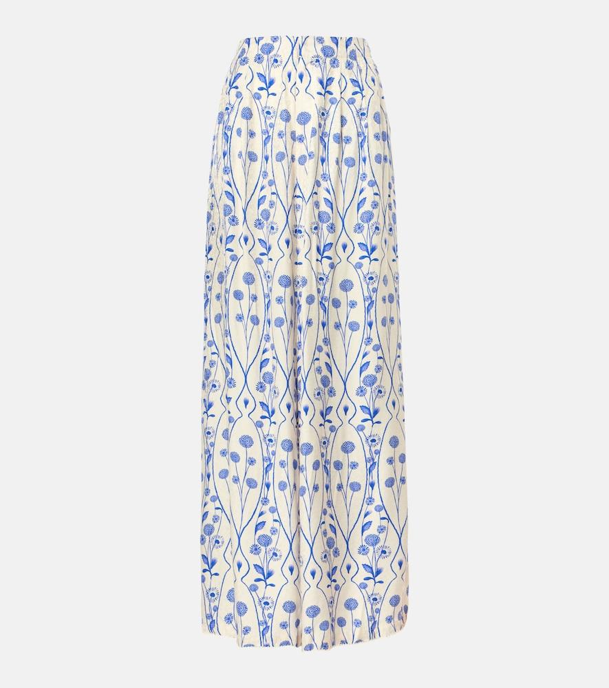 agua by agua bendita pinon printed palazzo pants