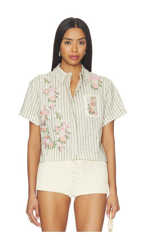 agua by agua bendita virtuosa paraiso top in multi. - size l (also in xl)