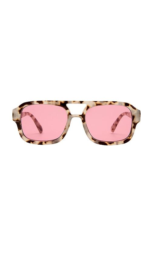 aire aquarius sunglasses in brown.