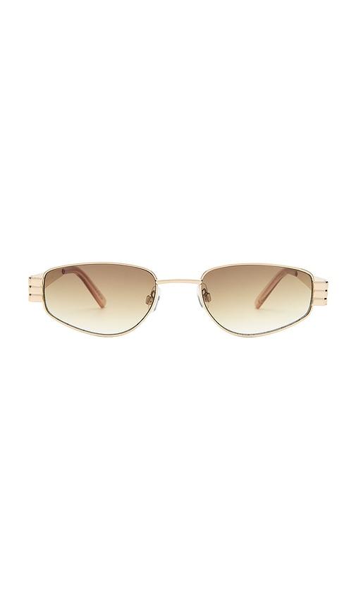 aire cloudfare sunglasses in brown.