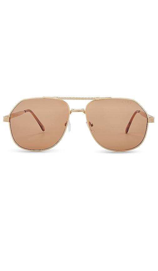 aire cosmos in metallic gold.
