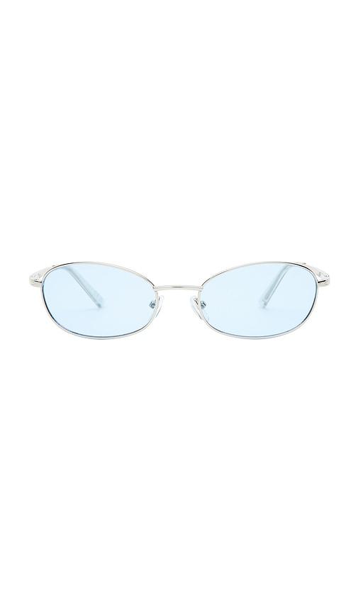 aire highbeam sunglasses in blue.