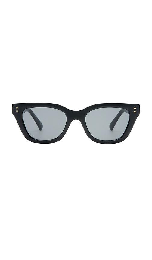 aire nightglow sunglasses in black.