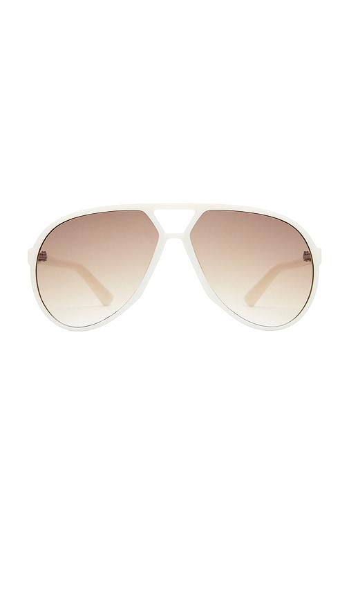 aire skyveil sunglasses in brown.