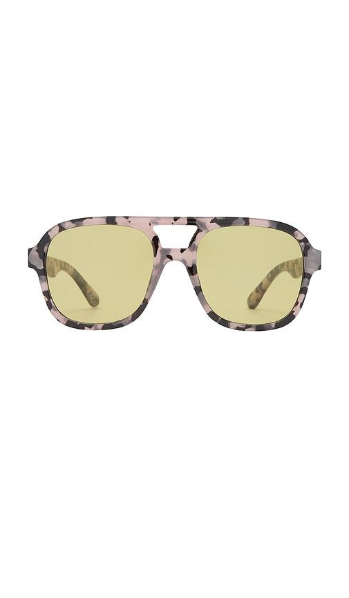 aire whirlpool sunglasses in black.