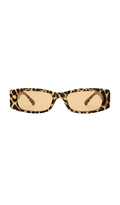 aire x von dutch innocence sunglasses in brown.