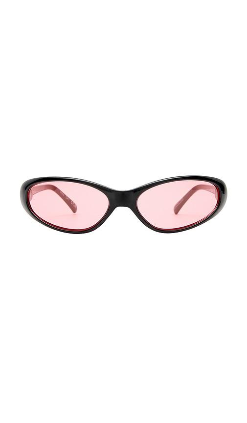 aire x von dutch poison sunglasses in black.