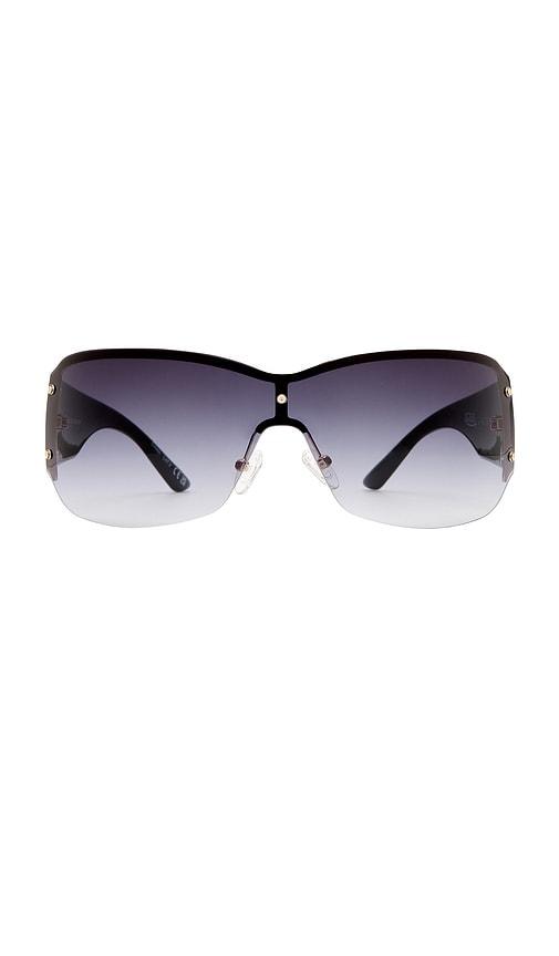 aire x von dutch tabloid sunglasses in multi.