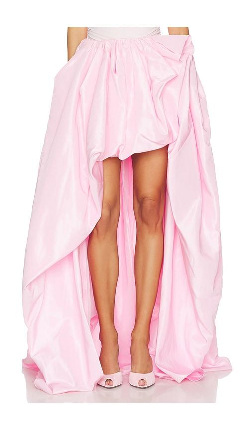 aknvas jami tafeta skirt in pink. - size 10 (also in 6)