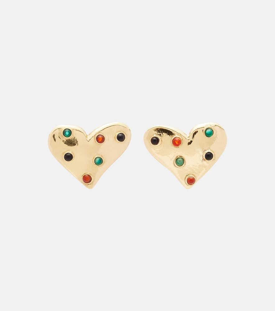 alémais atomic embellished earrings