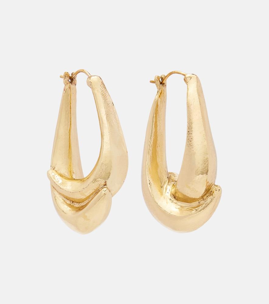 alémais atomic hoop earrings