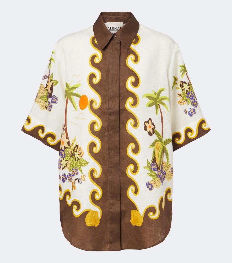 alémais island cove linen shirt