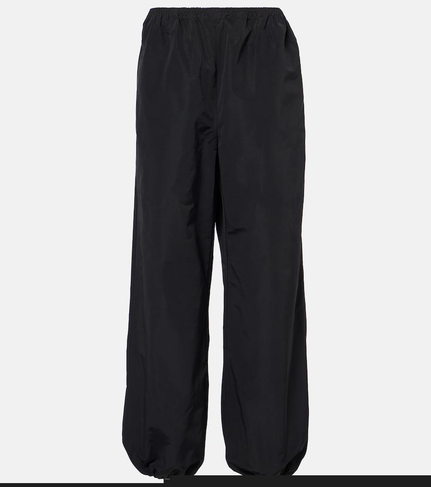 alaïa balloon straight pants