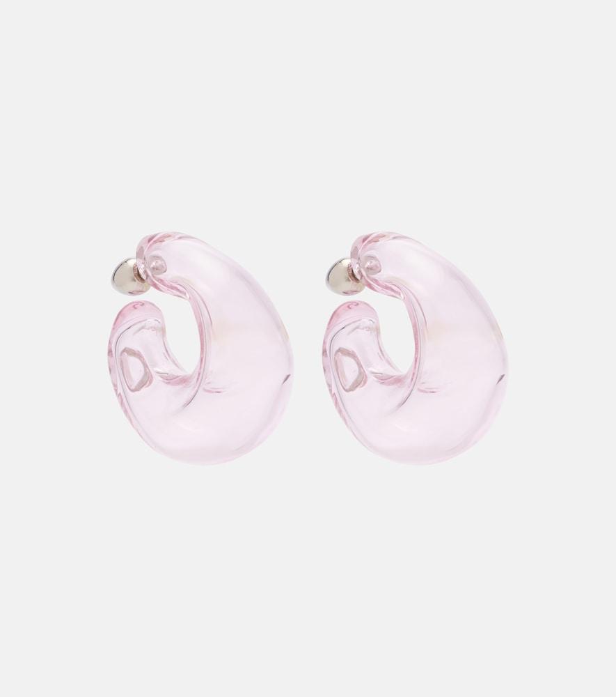 alaïa bubble hoop earrings