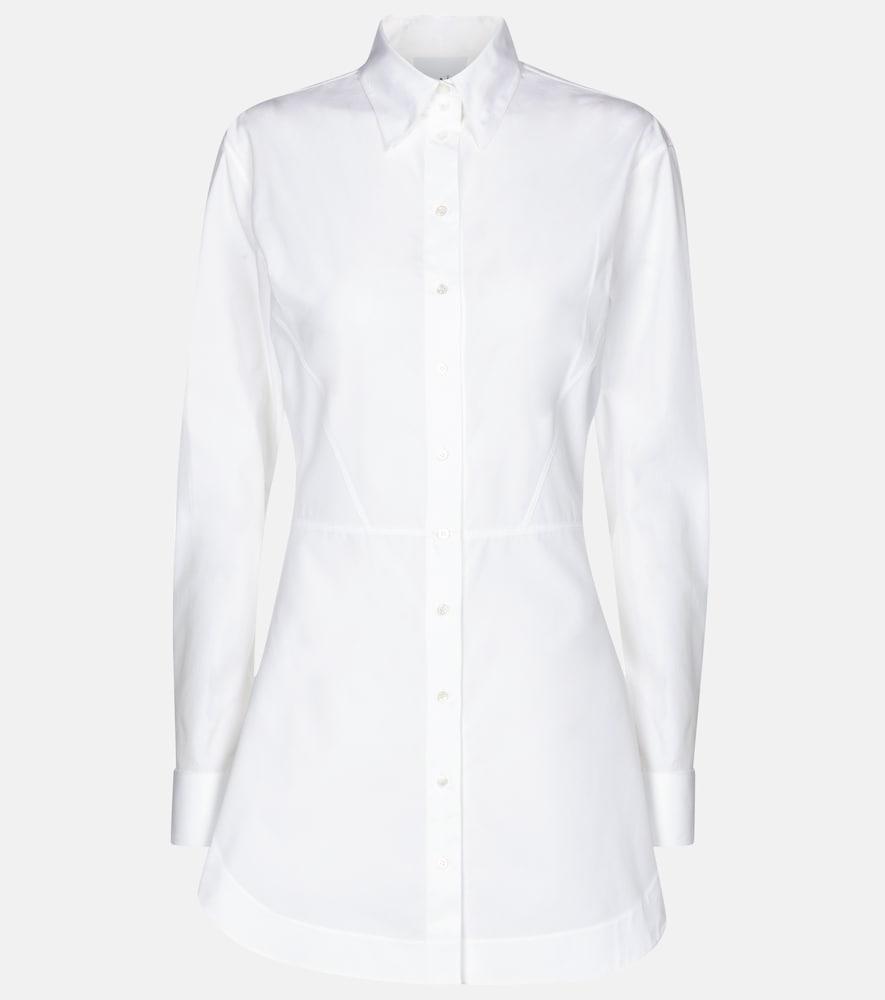 alaïa cotton poplin shirt