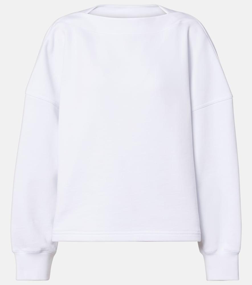 alaïa cotton sweatshirt