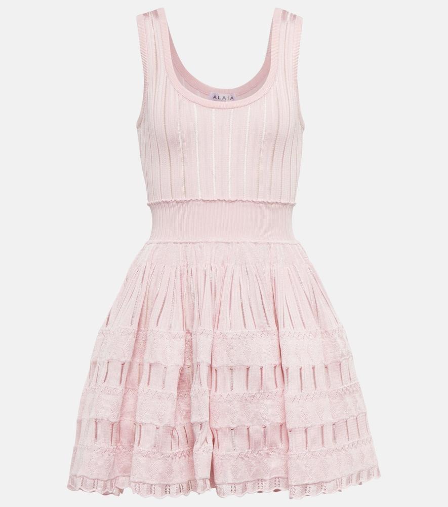 alaïa crinoline minidress