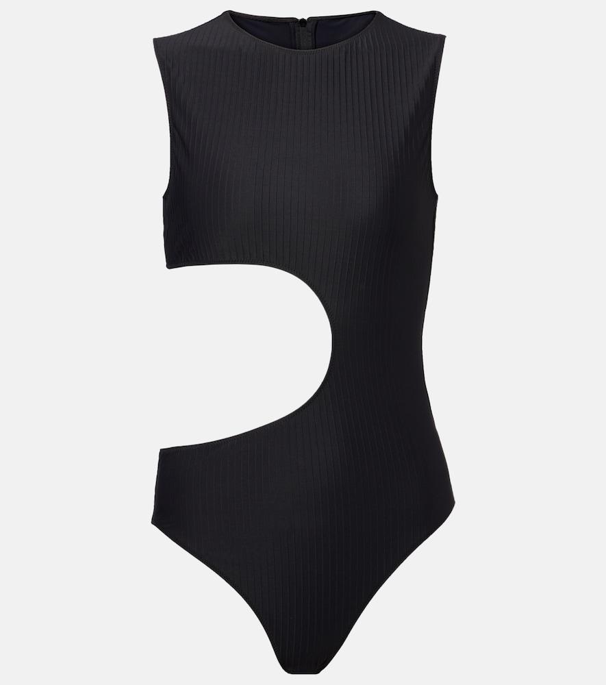alaïa cutout swimsuit