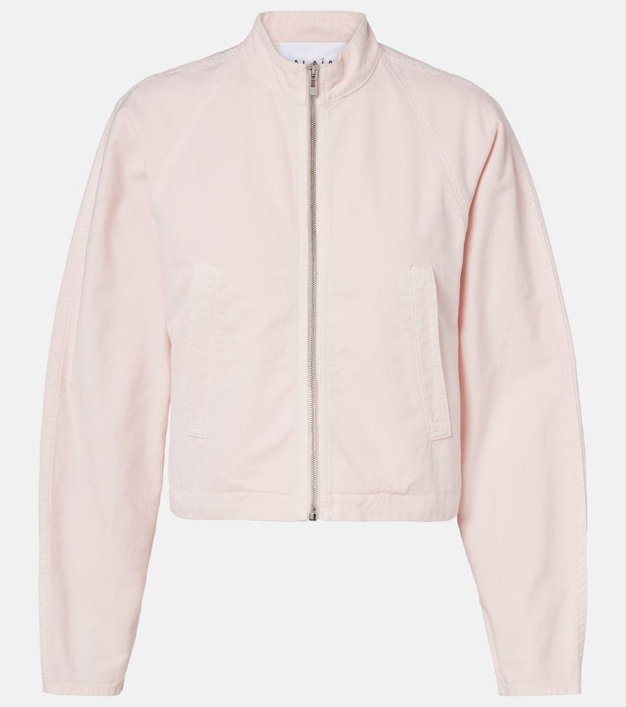 alaïa denim jacket