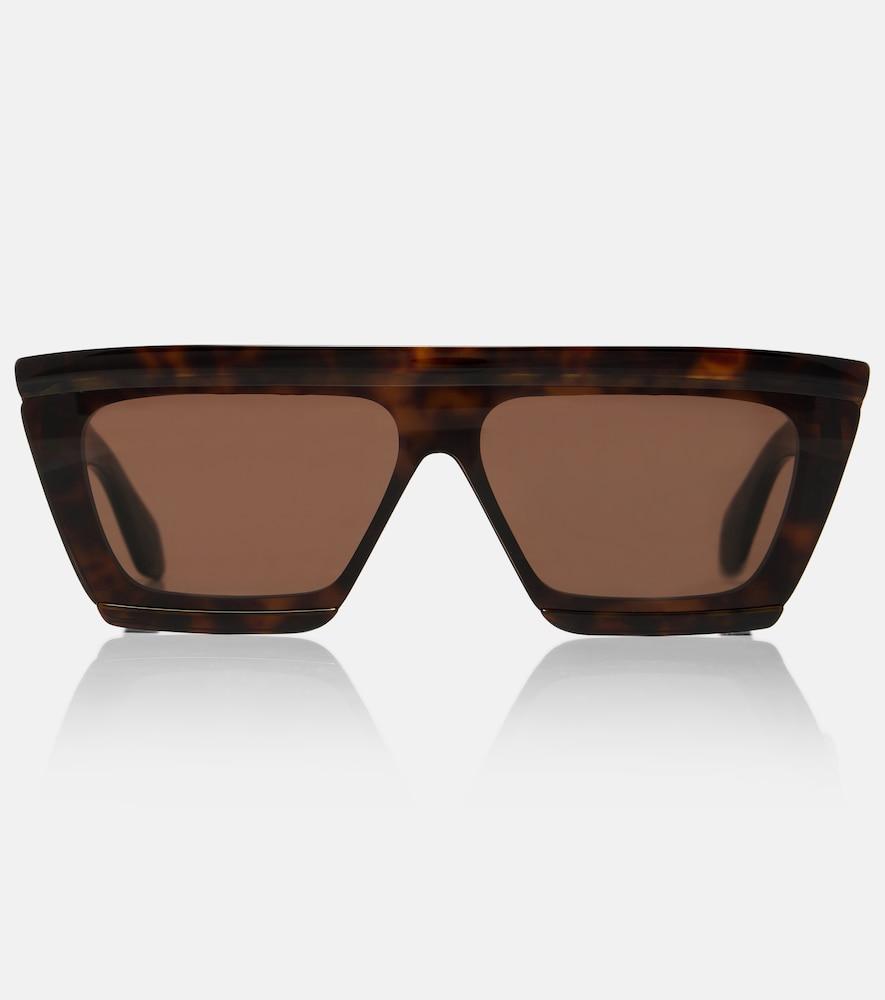 alaïa flat-top sunglasses