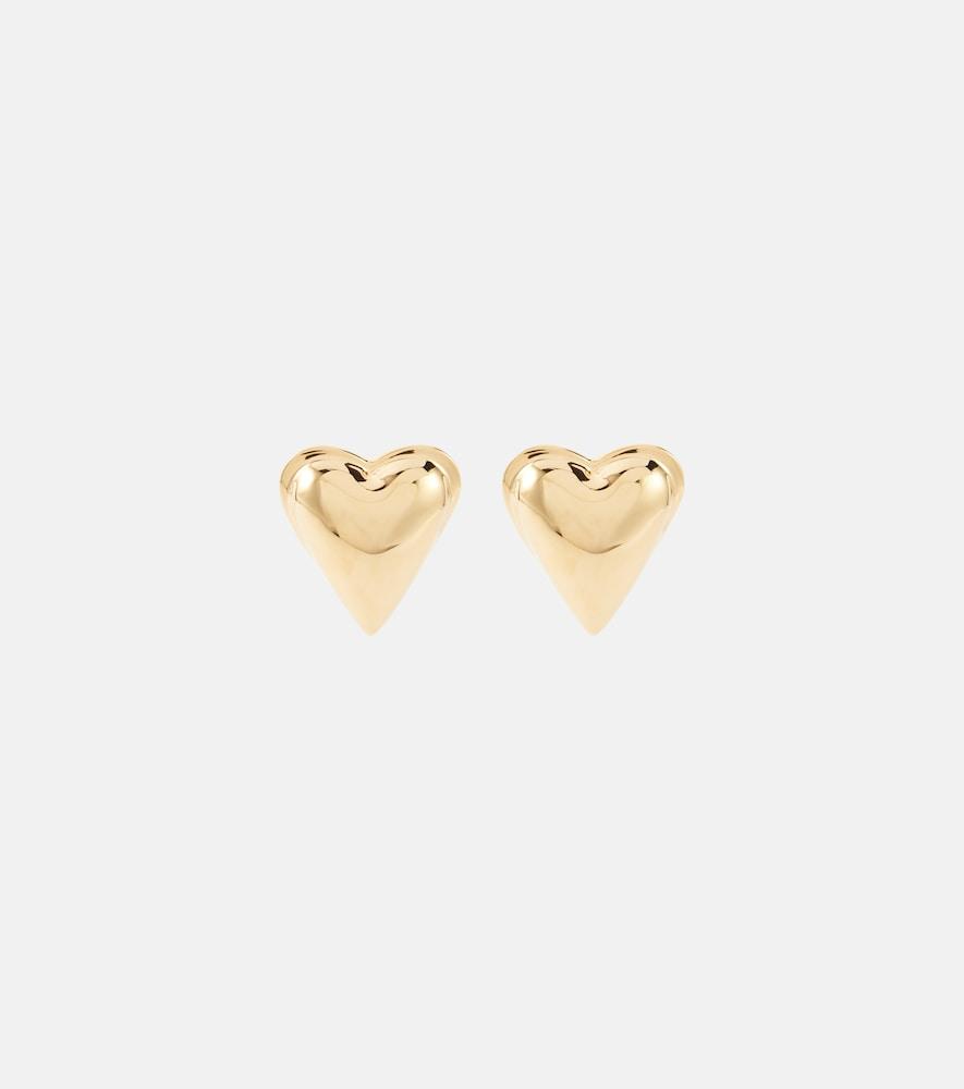 alaïa heart earrings