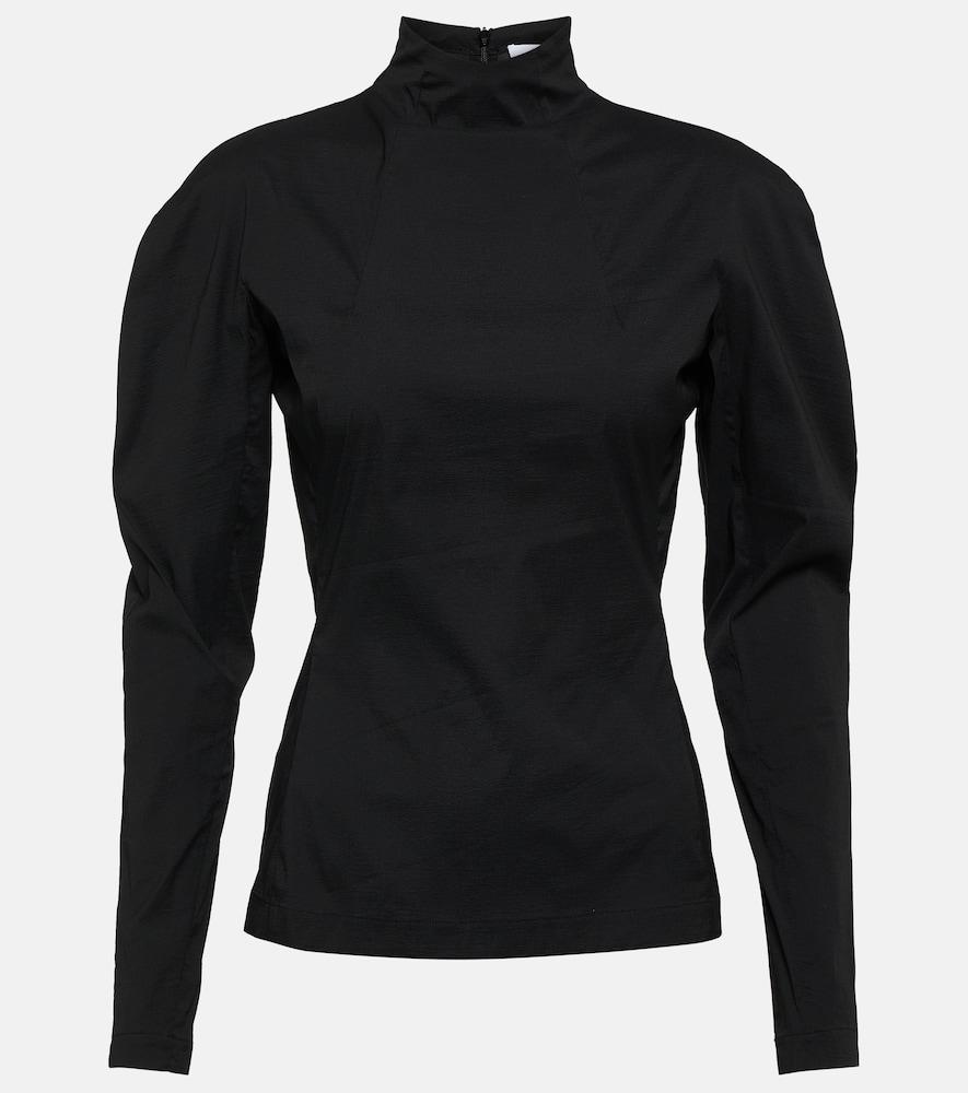 alaïa high-neck top